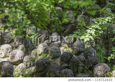 新綠京都、愛宕念佛寺、表情各異的羅漢像 新綠京都、愛宕念佛寺、表情各異的羅漢像 114712810
