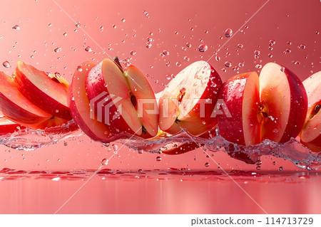 Fresh Apples Studio Photo 5 AI-Generated Image 114713729
