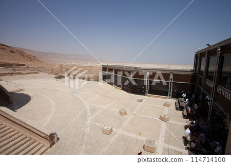 Masada view from the top of the fortress 114714100