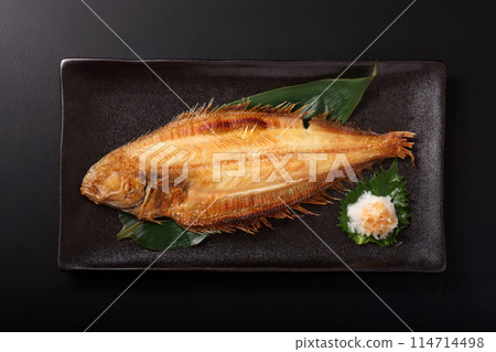 烤比目魚乾 烤比目魚乾 114714498