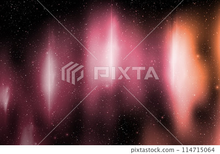 Aurora light pictures On a background with glittering stars Aurora light pictures On a background with glittering stars 114715064