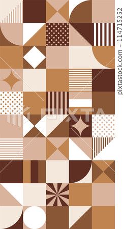 Background material_geometric pattern 114715252