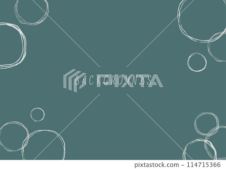 A circular Japanese style abstract background drawn with a brush A circular Japanese style abstract background drawn with a brush 114715366