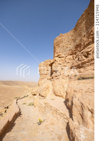 Old Berber settlement Ksar Beni Barka in Tunisia Old Berber settlement Ksar Beni Barka in Tunisia 114715948