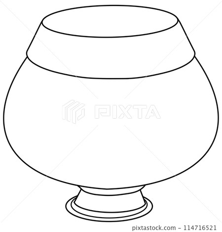 The Alms Bowl of Monks in Buddhism Doodle The Alms Bowl of Monks in Buddhism Doodle 114716521