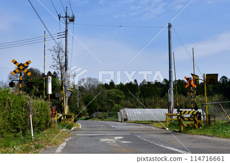 Railroad crossing on local line 114716661