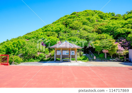 The summit of Mt. Myoken in early summer, Unzen City, Nagasaki Prefecture 114717869