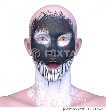 Men of horror makeup Men of horror makeup 114718521