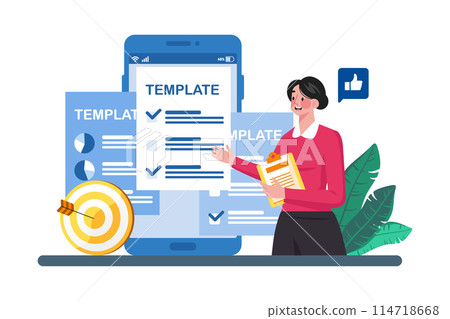Online survey platforms offer customizable options. Online survey platforms offer customizable options. 114718668