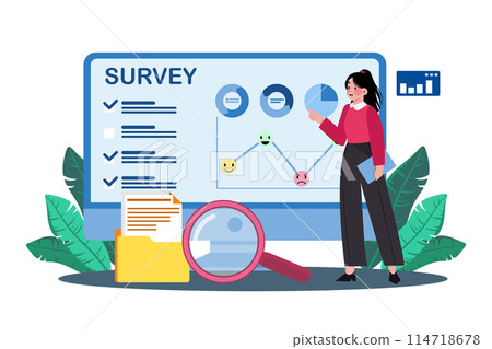 Researchers track changes in attitudes. Researchers track changes in attitudes. 114718678