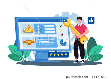 Surveys collect preferences for product development. 114718680