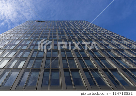 Modern architecture of the Austrian capital Vienna 114718821