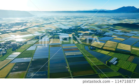 Garden City scenery aerial view Garden City scenery aerial view 114718877