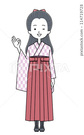 明治、大正時代女學生插畫 114719728