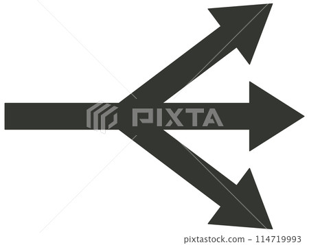 三管齊下的箭頭 114719993