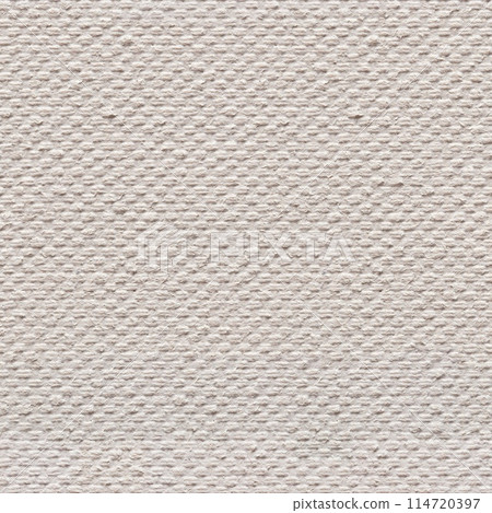 Cotton canvas texture in soft beige. Seamless pattern background. 114720397