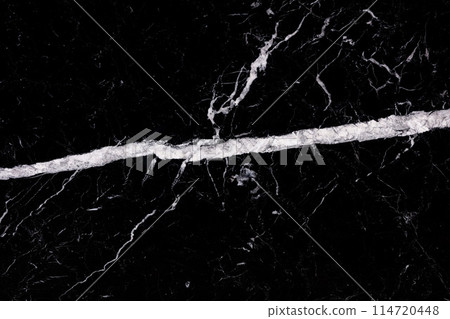 Natural Nero Marquina marble in strict black color. 114720448