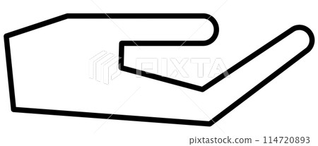 手形圖標 手形圖標 114720893