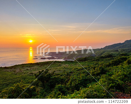 男鹿半島的黃昏 114722209