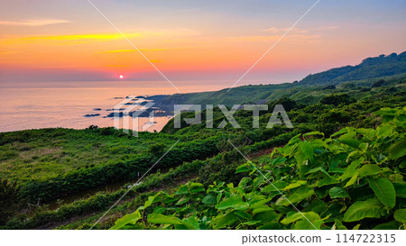 Sunset on the Oga Peninsula Sunset on the Oga Peninsula 114722315