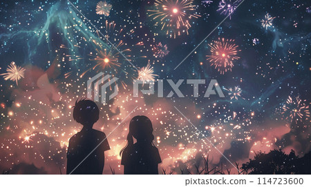 夢幻般的手繪煙火 夢幻般的手繪煙火 114723600