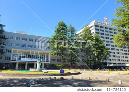 Panoramic view of Fukushima Prefectural Office 114724113