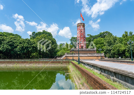 Hanoi, Vietnam: The towers of Son Tay Ancient Citadel, the country's finest military architecture 114724517