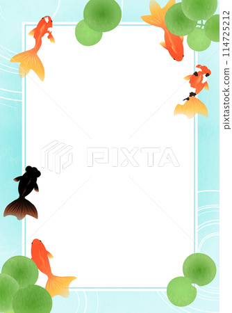 金魚背景素材_6 金魚背景素材_6 114725212