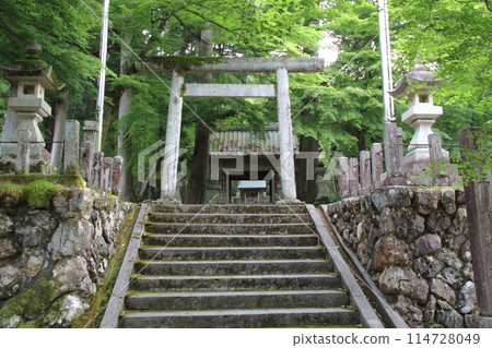 Kegonji Temple on Mount Yagikumi in early summer 68 (Yagikumi, Ibigawa-cho, Ibi-gun, Gifu Prefecture: 33rd Kannon Pilgrimage in the Western Provinces) Kegonji Temple on Mount Yagikumi in early summer 68 (Yagikumi, Ibigawa-cho, Ibi-gun, Gifu Prefecture: 33rd Kannon Pilgrimage in the Western Provinces) 114728049