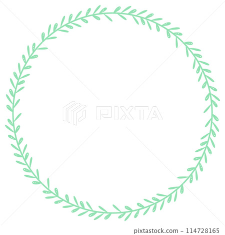 Stylish grass frame 114728165