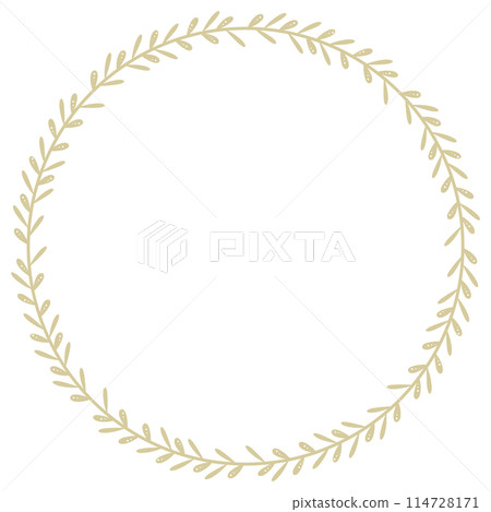 Stylish grass frame 114728171