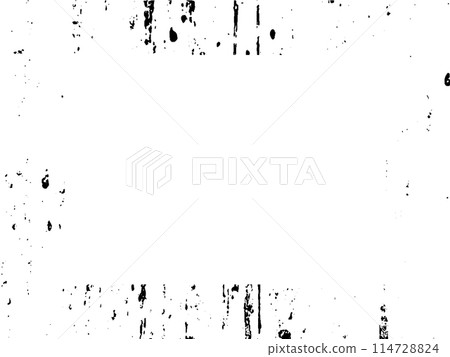 Black and white grunge. Distress overlay texture. Abstract surface dust and rough dirty wall background concept. Distress illustration simply place over object to create grunge effect. Vector EPS10. 114728824