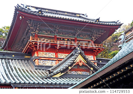 The main worship hall of Shizuoka Sengen Shrine [Shizuoka City, Shizuoka Prefecture] 114729553