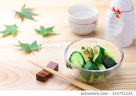 Spicy cucumber Perfect for summer Spicy addictive cucumber (lightly pickled cucumber) Spicy cucumber Perfect for summer Spicy addictive cucumber (lightly pickled cucumber) 114731281
