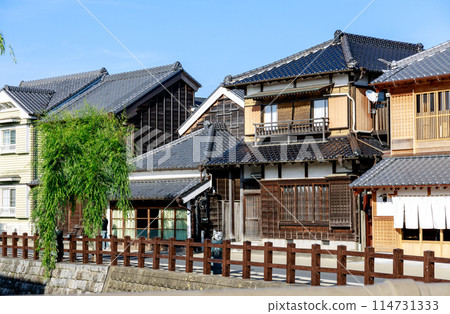 The retro scenery of Sawara, a Little Edo where you can relax with its atmospheric streets 114731333