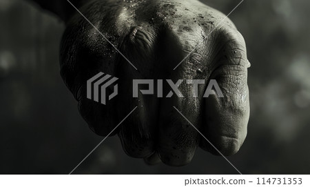 Young woman enjoying smoothie in vegan cafe 114731353