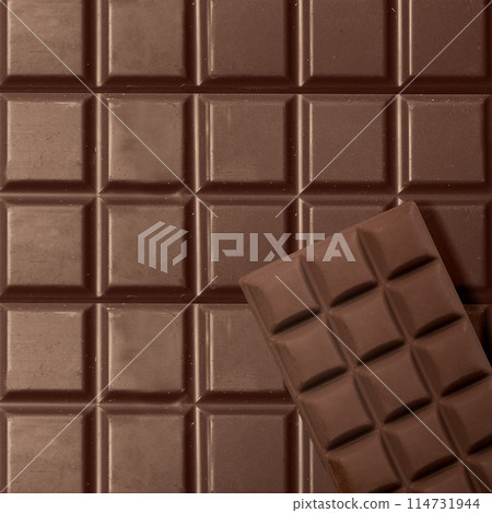 Closeup view of chocolate bars 114731944