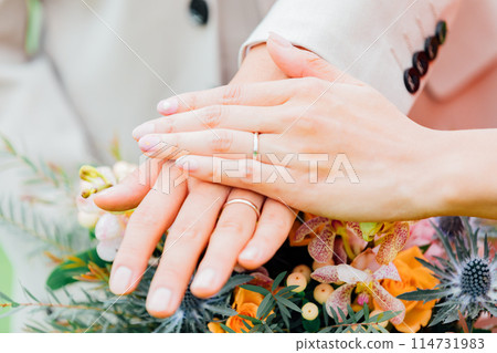 A shining ring on your ring finger A shining ring on your ring finger 114731983