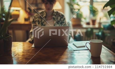 Remote work from home. Remote work from home. 114731984