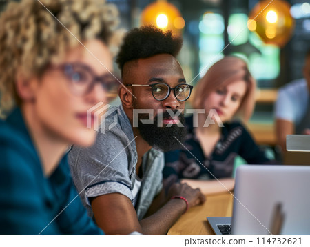 Team of young professionals in the office 114732621