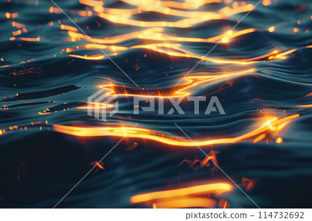 Generative ai on theme of beautiful texture clean water for design natural abstract background 114732692