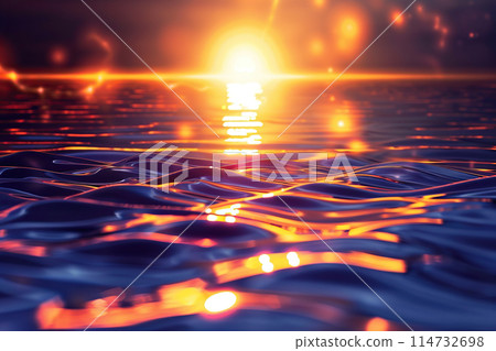 Generative ai on theme of beautiful texture clean water for design natural abstract background 114732698