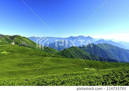 Morning view from Mt. Norikura, Mt. 114733793