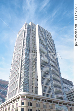 Exterior of office building Exterior of office building 114733885