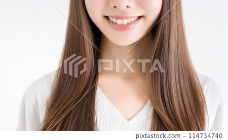 白牙特寫牙齒護理美容形象 114734740