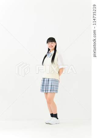 高中女生夏裝垂直 高中女生夏裝垂直 114735219