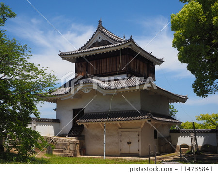Okayama castle in the summer Okayama castle in the summer 114735841