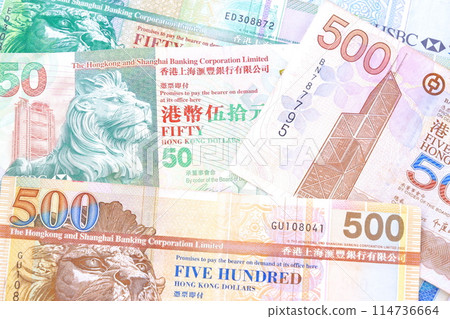 港幣、港元 (HKD) 紙幣 港幣、港元 (HKD) 紙幣 114736664
