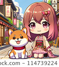 Adventures of a Chibi Idol and a Shiba Inu in Kyoto's Red Light District 114739224