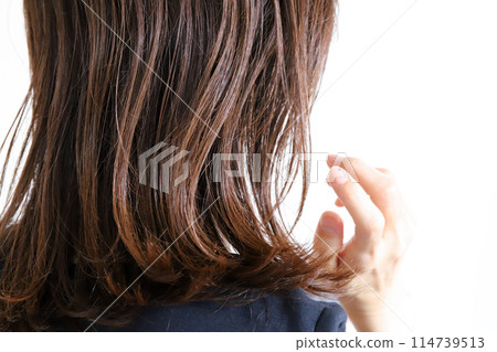 女性頭髮護髮 114739513